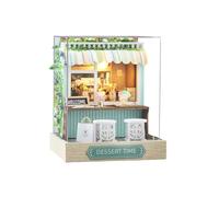 Modelo de paisaje en miniatura, juego de construcción de rompecabezas de madera hecho a mano, proyecto de artesanía para adultos, niños, decoración de escritorio, modelo de madera, kits de