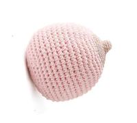Modelo de Pecho de Ganchillo Hecho a Mano, Ayuda de Lactancia de Punto Suave para la Interacción Entre e Hijos, 10x9,6 Cm (Pink)