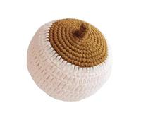 Modelo de pecho de lactancia femenina, herramienta de práctica de postura de lactancia, molde de pecho con cuerda colgante de simulación hecho de crochet, for la enseñanza de capacitación(C)