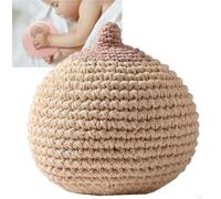 Modelo de pecho de lactancia, modelo de pecho de lactancia orgánico de crochet, molde de simulación de pecho, modelo de enseñanza de pecho adecuado for ejercicios de posición de lactancia(Brown,1pcs)