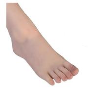 Modelo de pie femenino Maniquí silicona líquida Pies realistas for colección exposiciones Dibujo Arte reflexología 25 cm Maniquíes(Toe positioning,Right)