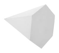 Modelo de Práctica de Boceto de Escultura Geométrica de Yeso Blanco, Liviano y Decorativo para Dibujo y Decoración del Hogar