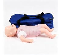 Modelo De Primeros Auxilios para Bebés, Maniquí De Entrenamiento En Rcp para Casos De Asfixia Y Entrenamiento Avanzado En Rcp - Material Didáctico Profesional con Bolsa De Transporte, Material