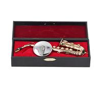 Modelo de Saxofón de Cobre en Miniatura, Mano de Obra Fina y Exquisita, Adorno Hecho a Mano para Amantes de la Música