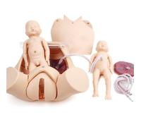 Modelo de simulación de parto femenino/para la práctica integral de exámenes prenatales, partería, parto, sutura perineal y otras habilidades