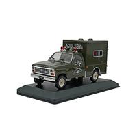 Modelo De Simulación para Ford F-150 1982 Ford Pickup Fuerza Aérea Argentina Ambulancia Coche En Miniatura De Aleación 1:43 Regalo Decoración Modelo Coche De Color
