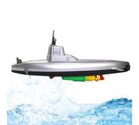 Modelo de submarino: tema submarino llamativo, bloques de construcción de submarinos nucleares | Modelo realista para niños, preescolares, niñas, bañera, baño, playa, piscina, hogar, viajes, guardería