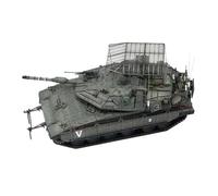 Modelo De Tanque De Defensa De Resina Simulada A Escala 1/72 Exhibición Estática Coleccionable Regalo Recuerdo Adorno