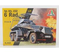 MODELO DE TANQUE ESTÁTICO ITALERI 6 RAD CAMIÓN MILITAR SD KFZ 232 1942 1/35
