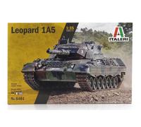 MODELO DE TANQUE ESTÁTICO ITALERI KRAUSS-MAFFEI WEGMANN LEOPARD 1 A5 1/35
