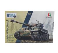 MODELO DE TANQUE ESTÁTICO ITALERI PZ KPFW VI TIGER I AUSF E 1945 1/35