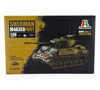 MODELO DE TANQUE ESTÁTICO ITALERI TANQUE M4A3E8 SHERMAN MILTAR 1945 1/56