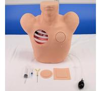 Modelo De Toracocentesis Y Drenaje, Modelo AnatóMico De Pvc, Simulador De AtencióN Al Paciente, Modelo De CapacitacióN Para La OperacióN De NeumotóRax Y Drenaje Cerrado De LíQuido ToráCico.