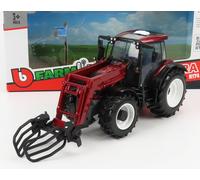 MODELO DE TRACTOR ESTÁTICO DIECAST VALTRA N174 TRACTOR 2017 ROJO NEGRO ESCALA...