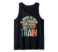 Modelo De Tren All Aboard The Dream Train Camiseta sin Mangas