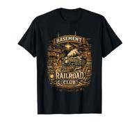 Modelo De Tren Basement Railroad Club Camiseta