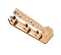 Modelo de tren de levitación magnética de madera, juguete para niños, juguete de aprendizaje práctico para estudiantes, aprendizaje de principios de física, muñecas educativas