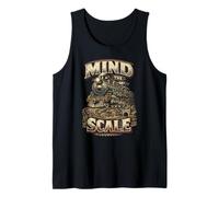 Modelo De Tren Mind The Scale Camiseta sin Mangas