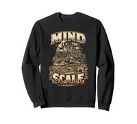 Modelo De Tren Mind The Scale Sudadera
