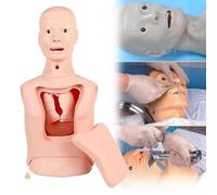 Modelo de tubo gástrico de intubación, maniquí de entrenamiento multifuncional para cuidado avanzado de tubo nasogástrico y tráquea