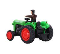 Modelo de Vehículo de Aleación de Juguete de Tractor Agrícola con Diseño de Simulación para Niños Juegos de Simulación a Partir de 3 Años (Verde)