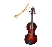 Modelo De Violín En Miniatura, Adorno Colgante De Violín De Madera, Mini Instrumento Musical Portátil, Decoración Del Hogar Para Cumpleaños, Regalo Del Día De San Valentín