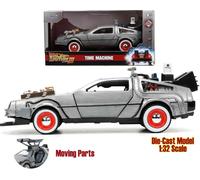 Modelo Delorean Regreso al Futuro 3 1982 Scala 1/32 Diecast Time Machine