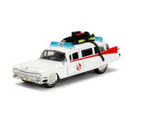 Jada Ghostbusters ECTO-1 Auto Modelo 1:24 Metal Nuevo y Emb. Orig. Fantasma