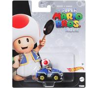 Modelo Diecast Kart 5cm Kart De Toad De Super Mario Bros Movie 1:64