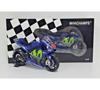 Modelo Diecast MotoGP Minichamps 1:12 Yamaha M1 YZR Maverick Viñales GP 2017