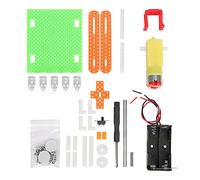 Modelo educativo juguete 2 pies caminando robot kit de ciencias de bricolaje herramienta de tecnología infantil adolescencia de plástico abdominio