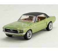 Modelo escala compatible con Ford Mustang Coupe 1968 METALLIC GREEN JET CAR 1:43 NOREV NV270585