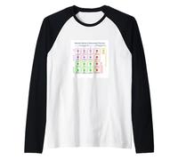 Modelo estándar Física de partículas Estudiante Profesor de Camiseta Manga Raglan