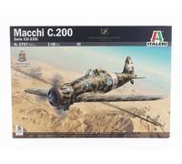 Modelo Estático Italeri Aermacchi C200 Avión Militar 1939 Escala 1/48