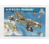 MODELO ESTÁTICO ITALERI JUNKERS JU-87B 2/R2 AVIÓN MILITAR 1944 ESCALA 1/48