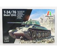 MODELO ESTÁTICO ITALERI KAMPFPANZER T34/76 TANQUE 1943 ESCALA 1/35