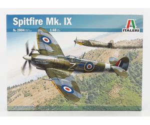 MODELO ESTÁTICO ITALERI SUPERMARINE SPITFIRE MK.IX AVIÓN MILITAR 1941 1/48