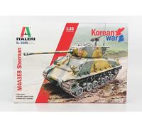 MODELO ESTÁTICO ITALERO TANQUE M4A3E8 SHERMAN MILITAR COREA 1945 1/35