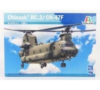 MODELO ESTÁTICO ITALIANO BOEING CH-47 HC2 CHINOOK HELICÓPTERO MILITAR 1962 1/48