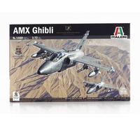 MODELO ESTÁTICO ITALIANO EMBRAER AMX GHIBLI AVIÓN MILITAR 1985 ESCALA 1/72