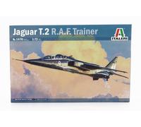 MODELO ESTÁTICO ITALIANO JAGUAR T2 R.A.F. ENTRENADOR DE AVIÓN MILITAR 1970 1/72