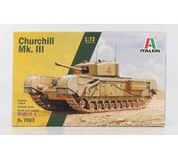 MODELO ESTÁTICO ITALIANO TANQUE CHURCHILL MKVII MILITAR 1944 ESCALA 1/72