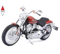 MODELO ESTÁTICO MAISTO 1/12 2014 HARLEY DAVIDSON CVO BREAKOUT MET NARANJA