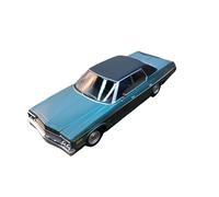 Modelo Estático Vintage Metal Fundido Presión para Exhibición Estanterías Domésticas Escala 1 18 para Dodge Monaco 1974