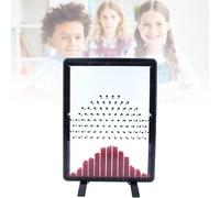 Modelo Experimental Dalton Board, Herramienta De Demostración De Probabilidades De 32 X 45 Cm con Base Resistente, Dalton Board Montado En Escritorio