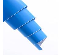 Modelo ferroviario diseño ondulado, material de efecto de agua adecuado para lagos Diorama y escena de agua al aire libre con patrones de grado de alta simulación (calcomanía azul)