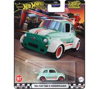 Modelo FIAT 500 D Modificado 1960 Auto 1:64 6 Cm Hot Wheels Boulevard HRT65