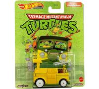 Modelo Fiesta Wagon Tortugas Ninjas 1:64 6cm Hot Wheels GJR50