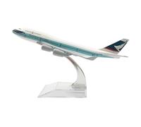 Modelo Fundido a presión a Escala 1:400 para el Modelo de avión de aleación de Metal Hong Kong Cathay Pacific Boeing 747