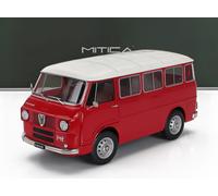 MODELO FURGONETA ESTÁTICA ALFA ROMEO F12 MINIBÚS 1 SERIE 1967 ROJO ESCALA 1/18